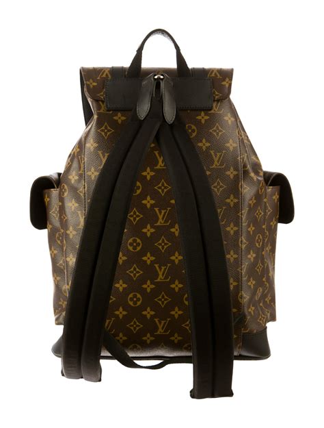 black and white louis vuitton backpack|louis vuitton clear backpack.